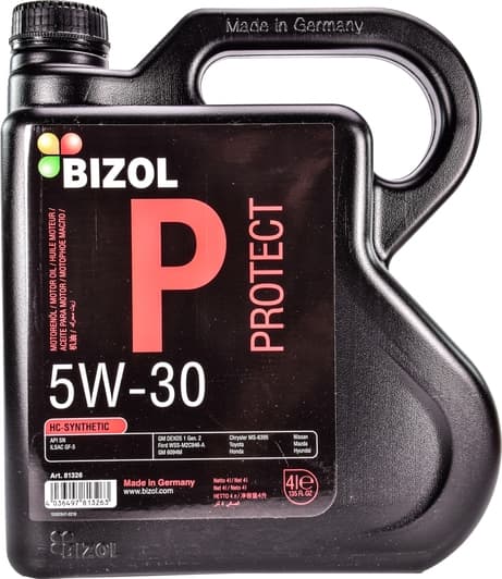 Bizol Protect 5W-30 (4 л) моторное масло