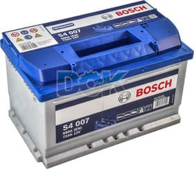 Аккумулятор Bosch 6 CT-72-R S4 Silver 0092S40070