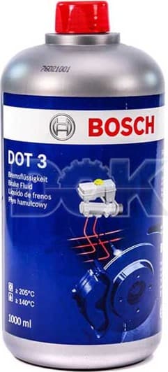 Bosch DOT 3, 1 л (1987479101) гальмівна рідина пластикова тара