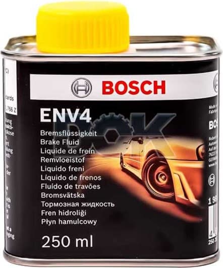 Гальмівна рідина Bosch ENV4 DOT 4 / DOT 5.1 метал