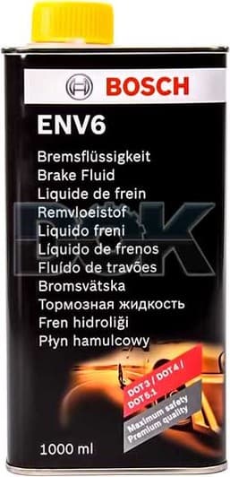 Тормозная жидкость Bosch ENV6 DOT 5.1 металл