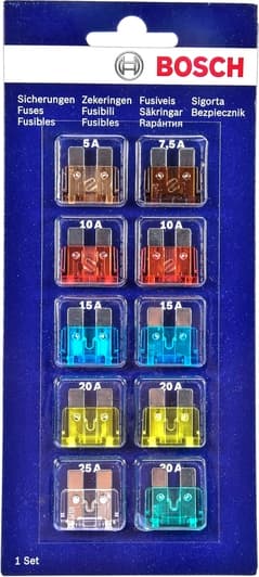 Набор предохранителей Bosch 1987529037 FT8 midi (normal) 10 шт.