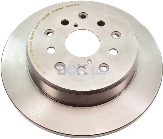 08.A038.11 Brembo Тормозной диск