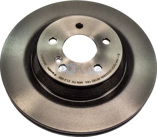 09.A818.11 Brembo Тормозной диск