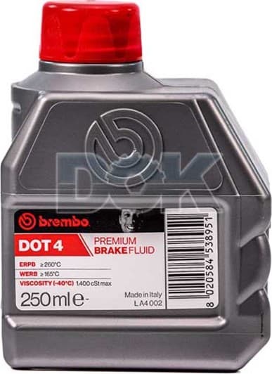 Brembo DOT 4 гальмівна рідина