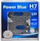 Автолампа Brevia Power Blue H7 PX26d 55 W темно-блакитна 12070PBS