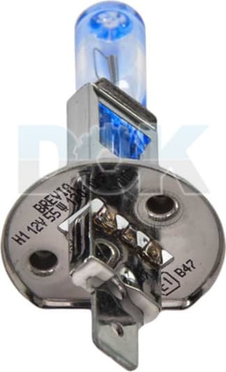 Автолампа Brevia Max Power +100% H1 P14,5s 55 W прозоро-блакитна 12010MPC