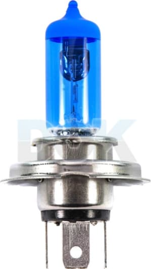 Автолампа Brevia Power Blue H4 P43t 60 W темно-блакитна 12040PBC