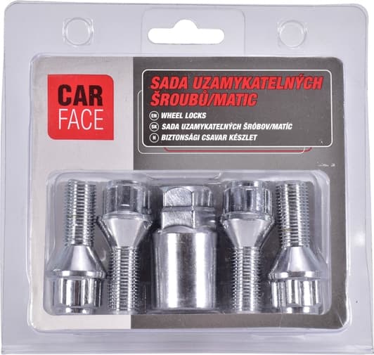 Комплект болтов-секреток с ключом Carface docf01350