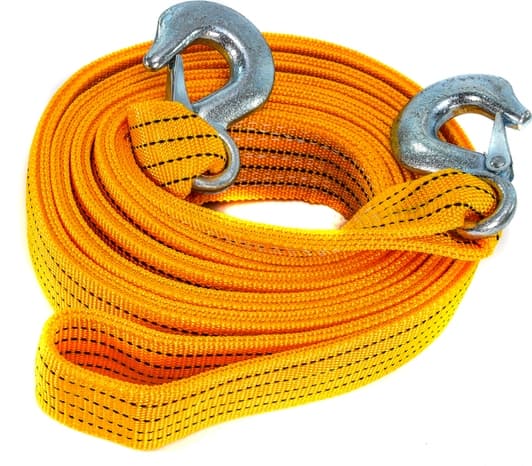 Трос буксировочный Carlife tr704p лента 6 т 5,5 м