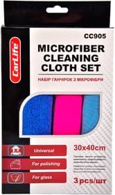 Набор салфеток Carlife CC905 микрофибра 3 шт