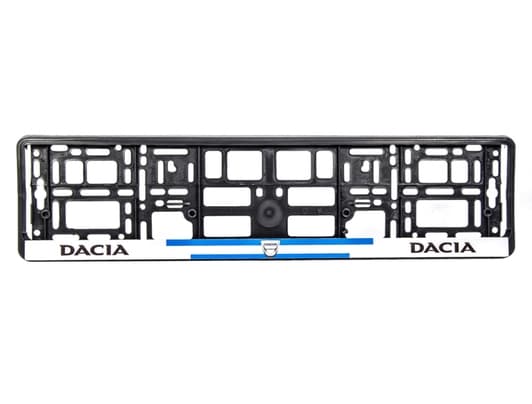 Рамка номерного знака Carlife NH051 колір чорний на Dacia
