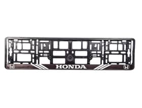 Рамка номерного знака Carlife NH092 цвет черный на Honda