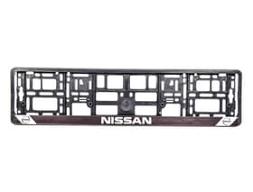 Рамка номерного знака Carlife NH042 цвет черный на Nissan