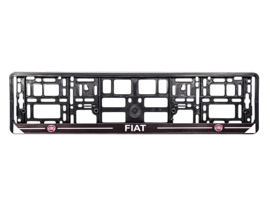 Рамка номерного знака Carlife NH072 колір чорний на Fiat