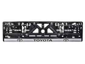 Рамка номерного знака Carlife NH340 колір чорний на Toyota