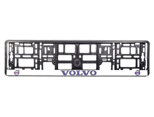 Рамка номерного знака Carlife NH232 колір чорний на Volvo
