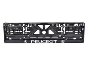 Рамка номерного знака Carlife NH44 цвет черный на Peugeot