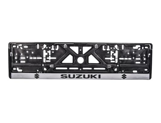 Рамка номерного знака Carlife NH31 колір чорний на Suzuki