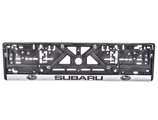 Рамка номерного знака Carlife NH29 цвет черный на Subaru