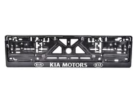 Рамка номерного знака Carlife NH62 колір чорний на KIA