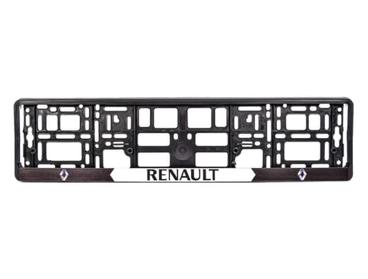 Рамка номерного знака Carlife NH181 колір чорний на Renault