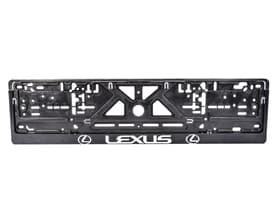 Рамка номерного знака Carlife NH60 колір чорний на Lexus