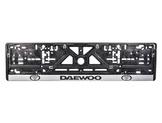 Рамка номерного знака Carlife NH08 цвет черный на Daewoo