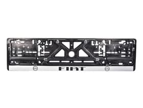 Рамка номерного знака Carlife NH22 колір чорний на Fiat