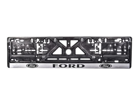 Рамка номерного знака Carlife NH21 цвет черный на Ford