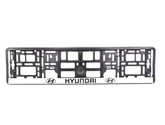 Рамка номерного знака Carlife NH330 цвет черный на Hyundai