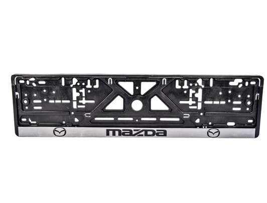 Рамка номерного знака Carlife NH30 колір чорний на Mazda