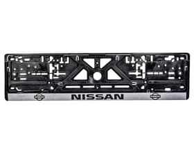 Рамка номерного знака Carlife NH25 черный Nissan