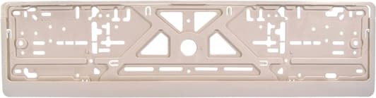 Рамка номерного знака Carlife NH32 колір білий