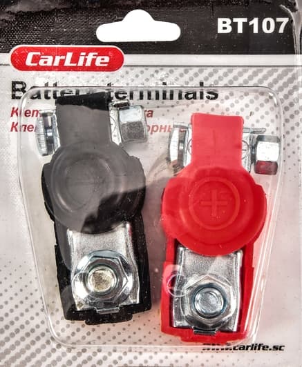 Клеми АКБ Euro Type 1 Carlife BT107