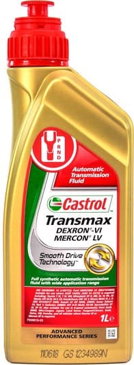 Castrol Transmax Dexron VI Mercon LV трансмиссионное масло