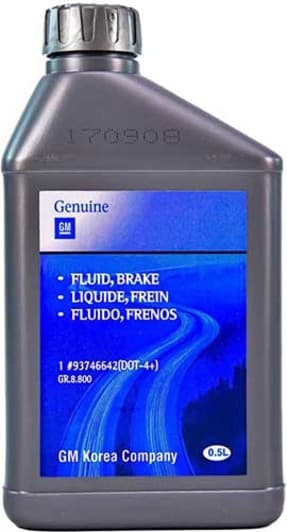 Тормозная жидкость General Motors Brake Fluid DOT 4+ пластик