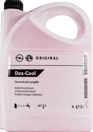 General Motors Dex Cool Longlife G12 червоний 5 л (1940678) концентрат антифризу