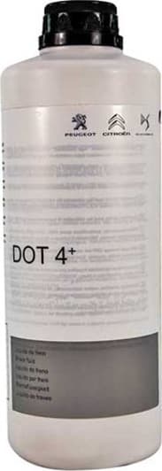 Тормозная жидкость Citroen / Peugeot Pro DOT 4+ пластик
