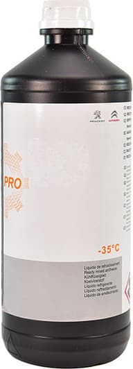 Citroen / Peugeot PSA Peugeut 107 красный -35 °C готовый антифриз