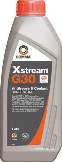 Comma Xstream G30 G12+ фиолетовый концентрат антифриза