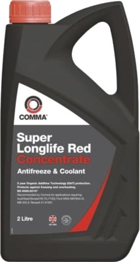 Comma Super Long Life G12+ червоний 2 л (SLA2L) концентрат антифризу