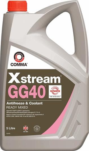 Comma Xstream GG40 G13 фіалковий 5 л (XSGG405L) концентрат антифризу