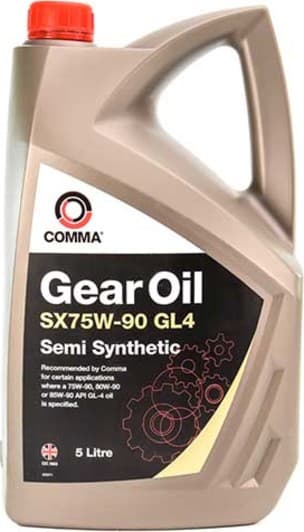 Comma Gear Oil SX GL-4 75W-90 (5 л) трансмиссионное масло