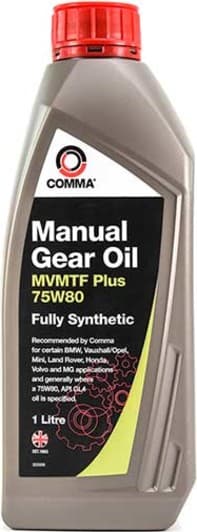 Comma Manual Gear Oil MVMTF Plus GL-4 75W-80 (1 л) трансмісійна олива