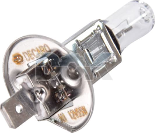 Автолампа DECARO H1 55 W прозрачная DECH112V55W