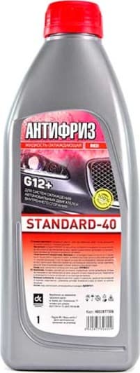 Дорожная Карта Standart Long Life G12+ червоний -30 °C готовий антифриз