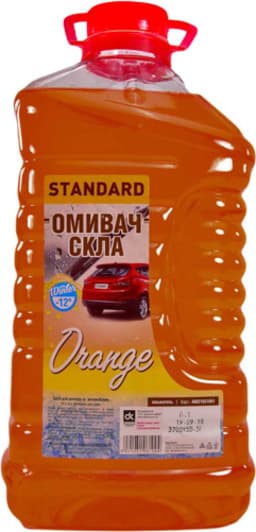 Омивач скла Дорожная Карта Standard зимовий -12°С апельсин (4 л)