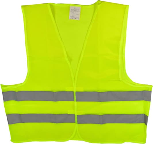 Жилет светоотражающий Дорожная Карта желтый