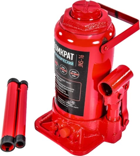 Домкрат Дорожная Карта бутылочный гидравлический 16 т JNS16